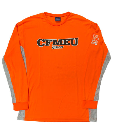 Tee - Micro Mesh Hi-Vis - Orange