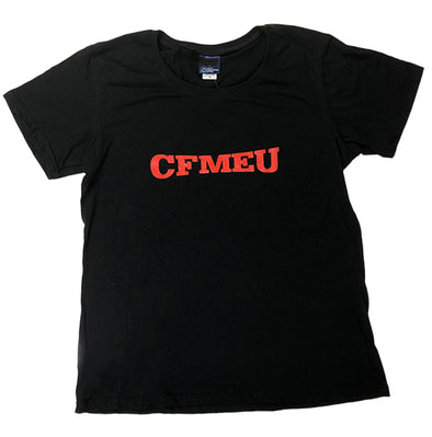 Tee - CFMEU Red Glitter Women